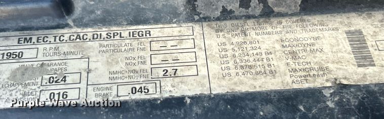 image for item EK2789 2006 Mack Granite dump truck