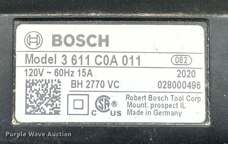 image for item EK2797 Bosch Brute Turbo jack hammer