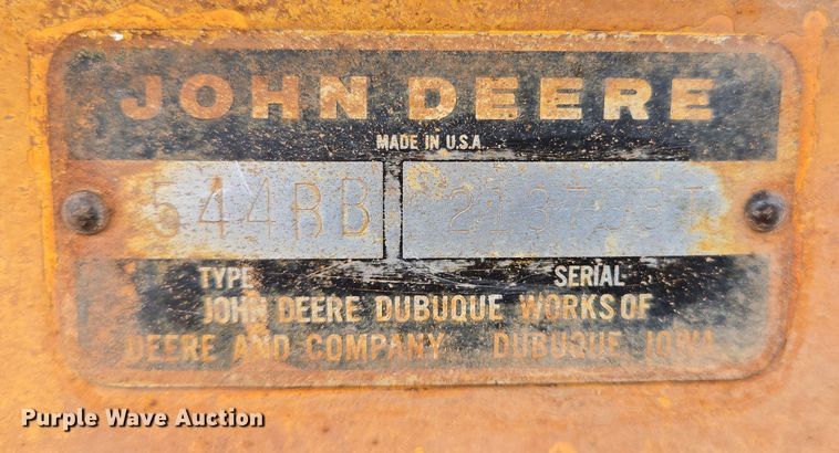 image for item EL5515 1974 John Deere 544B wheel loader