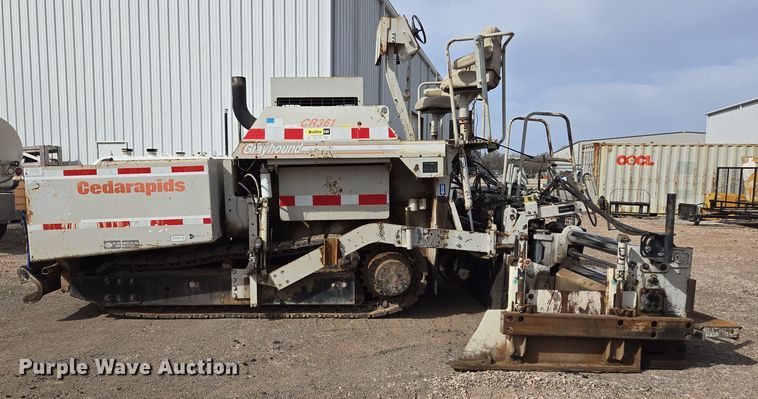 image for item EL5710 1991 Cederapids CR361 paver