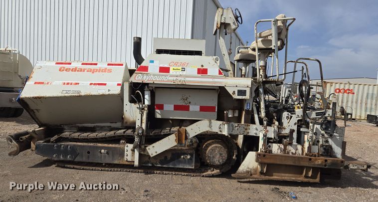 image for item EL5710 1991 Cederapids CR361 paver