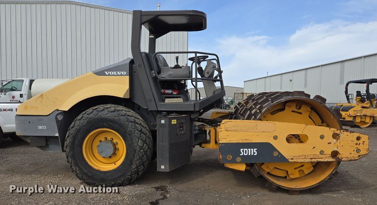 image for item EL5714 2013 Volvo SD115 single drum vibratory roller