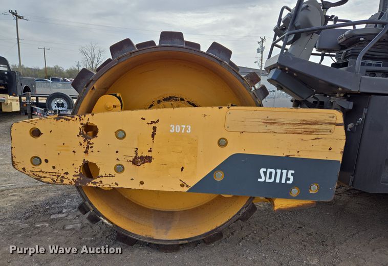 image for item EL5714 2013 Volvo SD115 single drum vibratory roller