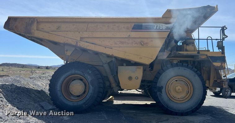 image for item EL5732 1995 Caterpillar 775B haul truck