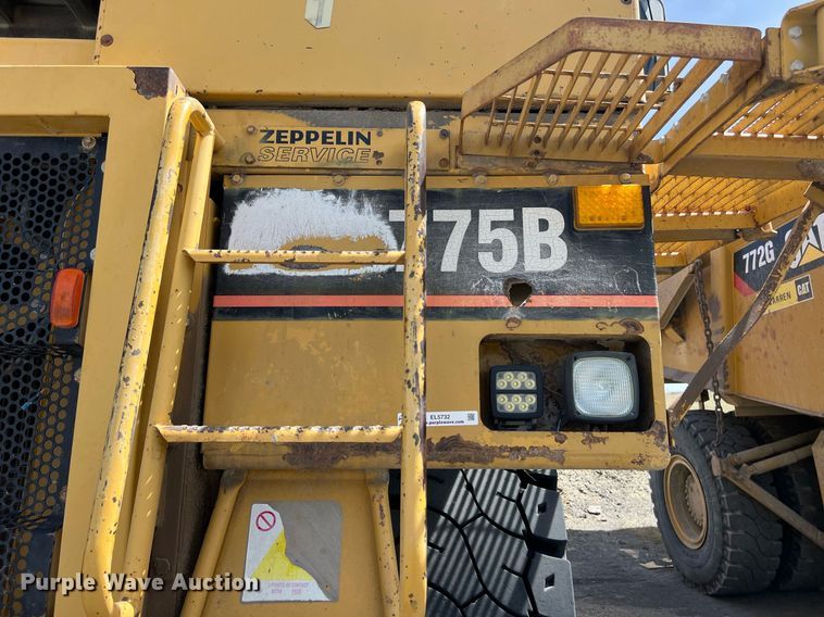 image for item EL5732 1995 Caterpillar 775B haul truck