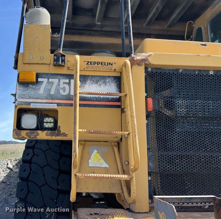 image for item EL5732 1995 Caterpillar 775B haul truck