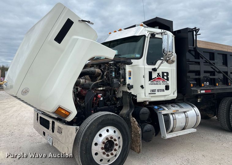 image for item EM0041 2020 Mack Pinnacle dump truck