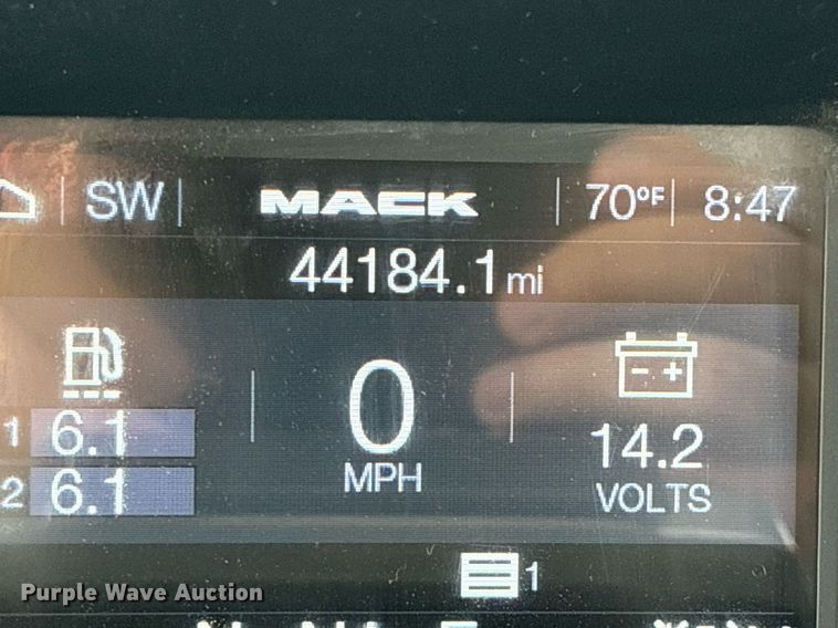 image for item EM0041 2020 Mack Pinnacle dump truck