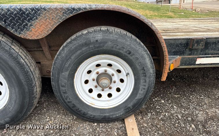 image for item EM3640 2004 Neal Manufacturing equipment trailer