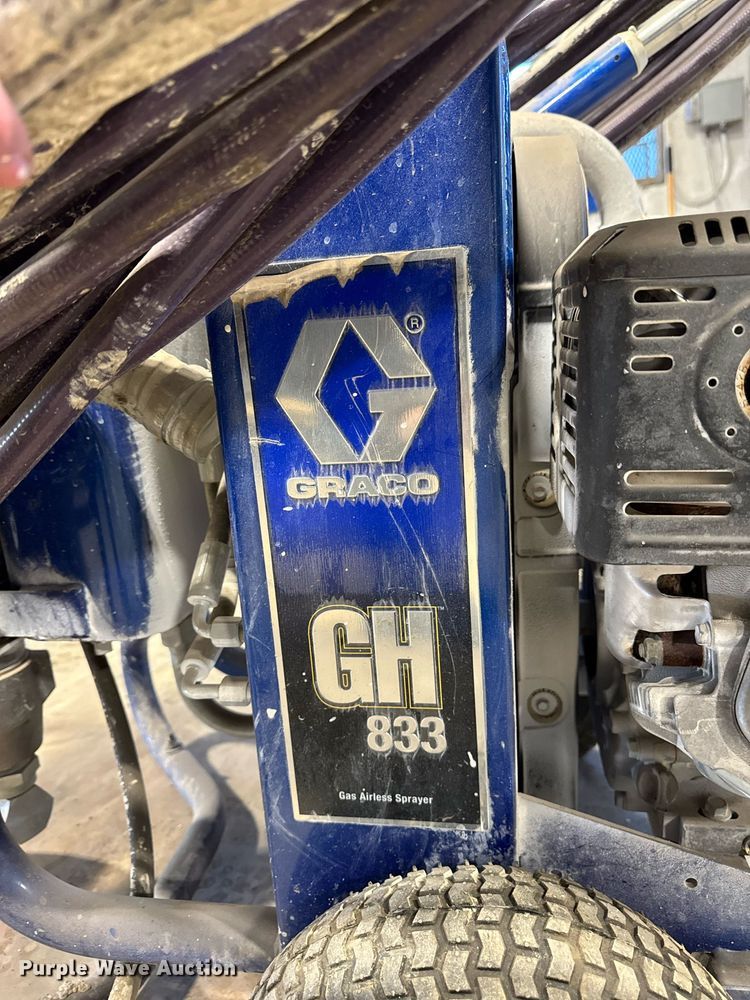 image for item EM3644 Graco GH833 Big Rig paint sprayer