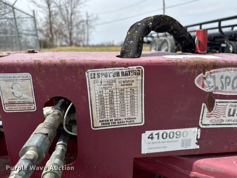 image for item EM3663 EZ Spot UR skid steer pole setter