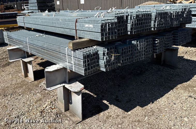image for item EM3678 Approximately 450 galvanized struts