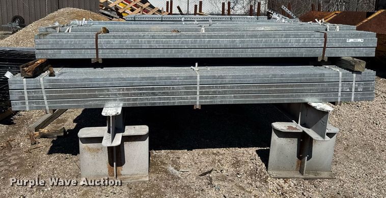 image for item EM3678 Approximately 450 galvanized struts