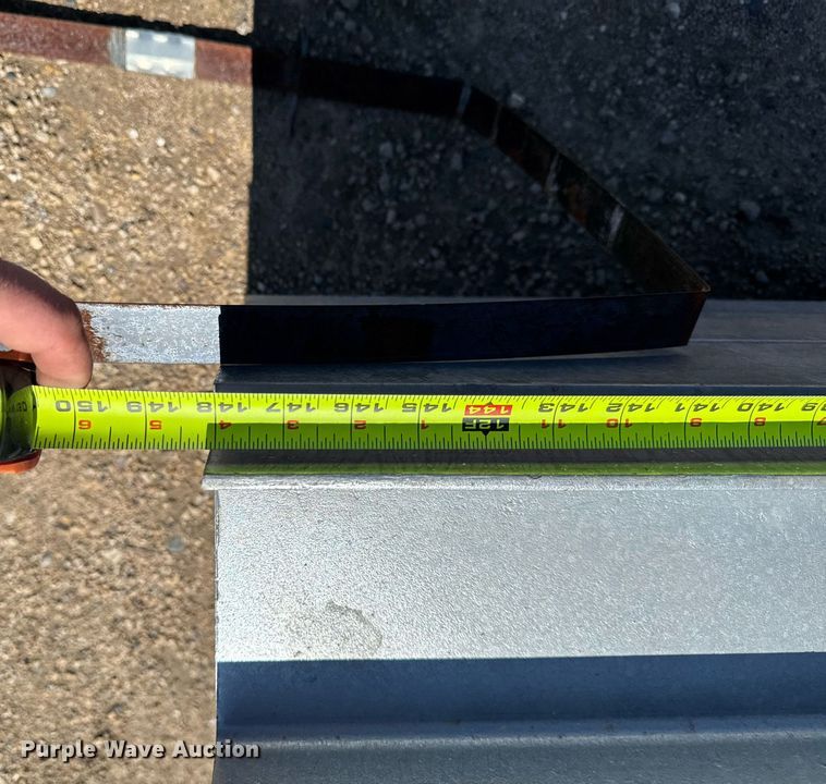 image for item EM3680 Approximately 90 units galvanized steel I beams