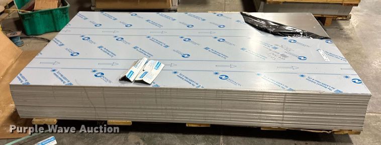 image for item EM3681  Approximately 75 5052 aluminum sheets