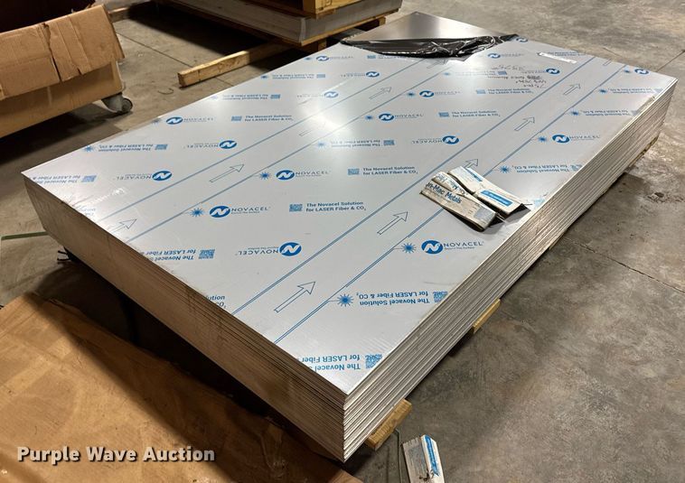 image for item EM3681  Approximately 75 5052 aluminum sheets