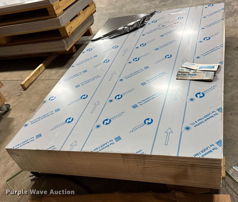 image for item EM3681  Approximately 75 5052 aluminum sheets