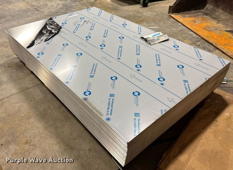 image for item EM3681  Approximately 75 5052 aluminum sheets