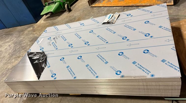 image for item EM3681  Approximately 75 5052 aluminum sheets