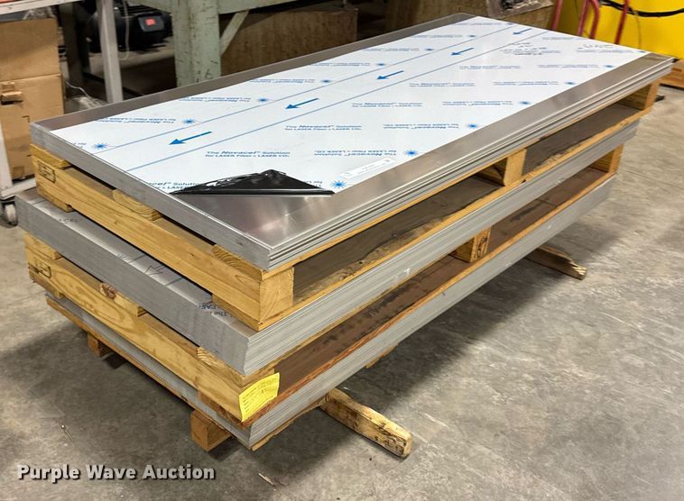 image for item EM3682 Approximately 84 5052 aluminum sheets