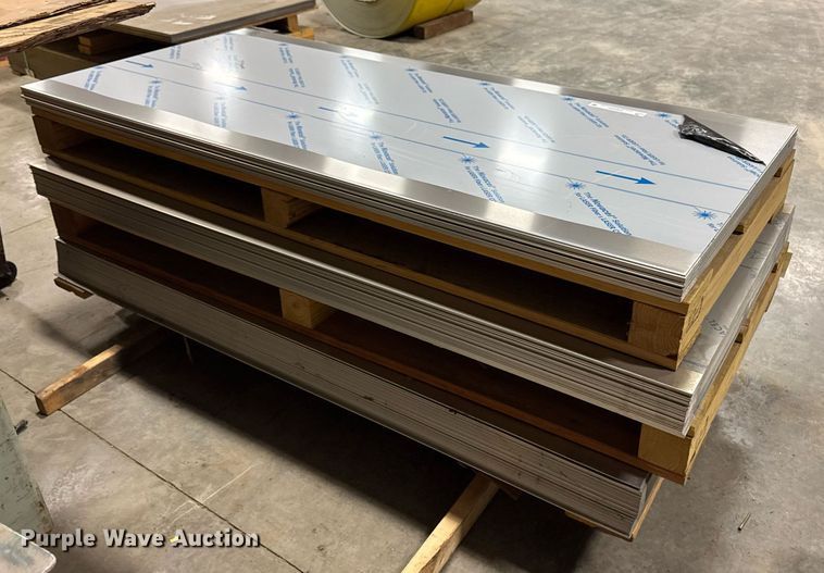image for item EM3682 Approximately 84 5052 aluminum sheets