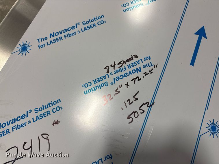 image for item EM3682 Approximately 84 5052 aluminum sheets