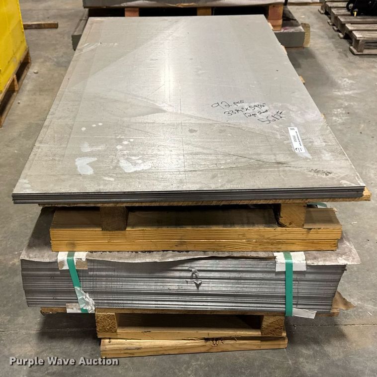 image for item EM3683 Approximately 92 steel sheets