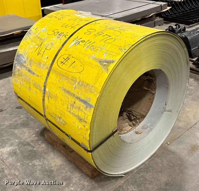 image for item EM3684 Roll of 24 gauge sheet metal