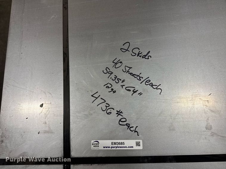 image for item EM3685 12 gauge steel sheet metal