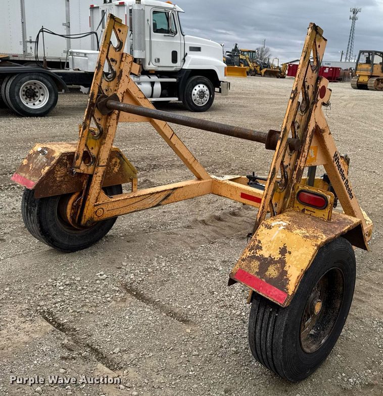 image for item EM3712 2001 Slabach Enterprises Wheel Reeler I-85 reel trailer