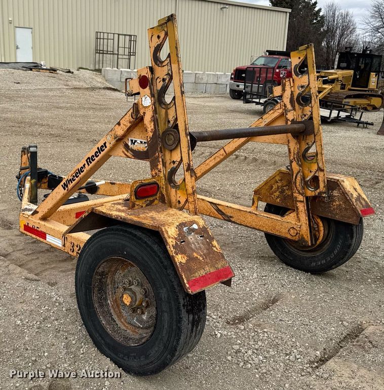 image for item EM3712 2001 Slabach Enterprises Wheel Reeler I-85 reel trailer