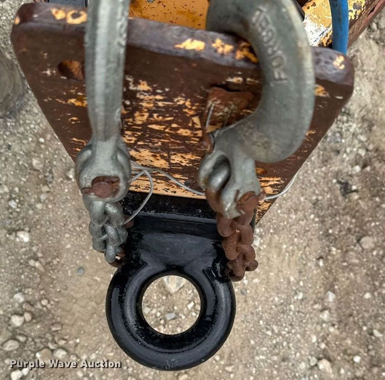 image for item EM3712 2001 Slabach Enterprises Wheel Reeler I-85 reel trailer