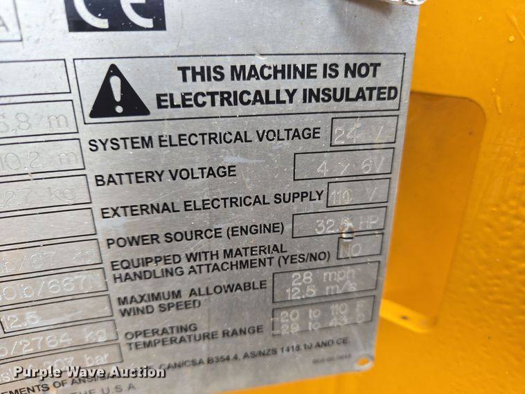 image for item EM6008 2018 Haulotte 55XA boom lift