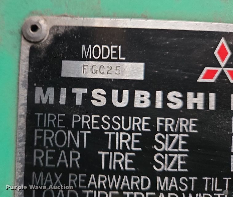 image for item EM6009 Mitsubishi FGC25 forklift