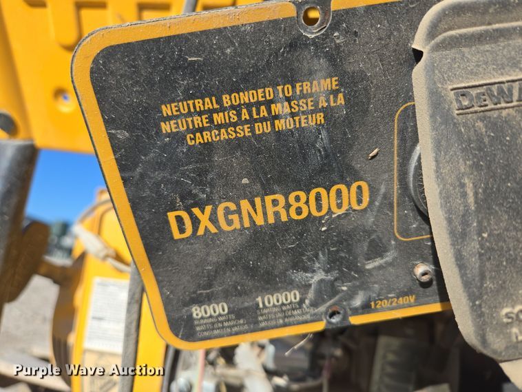 image for item EN3554 Dewalt PMC168000 generator