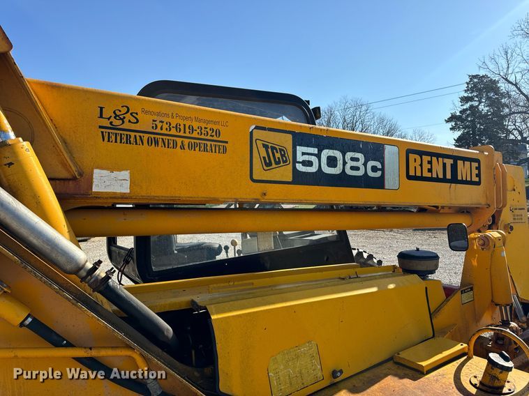 image for item EN5231 2004 JCB 508C telehandler