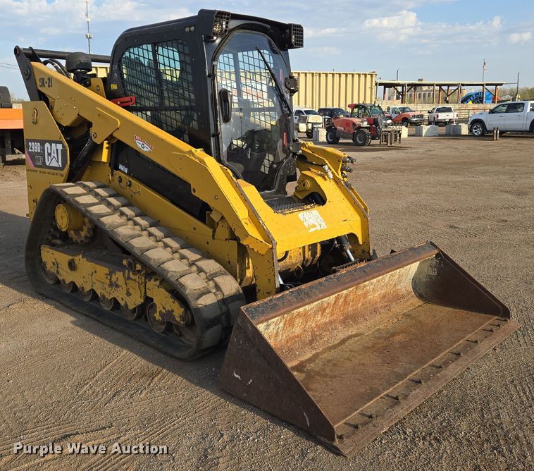 image for item EN8857 2017 Caterpillar 299D2 XHP tracked skid steer loader