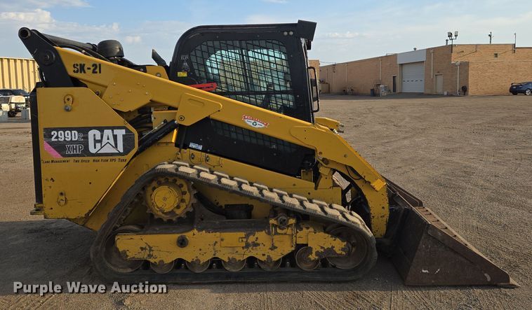 image for item EN8857 2017 Caterpillar 299D2 XHP tracked skid steer loader