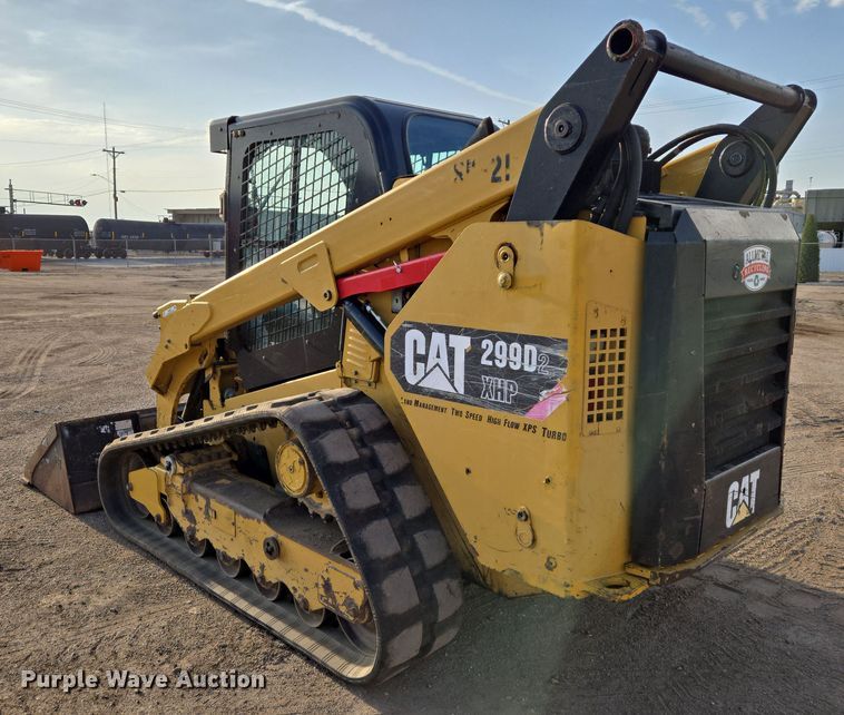 image for item EN8857 2017 Caterpillar 299D2 XHP tracked skid steer loader
