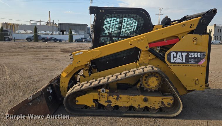 image for item EN8857 2017 Caterpillar 299D2 XHP tracked skid steer loader