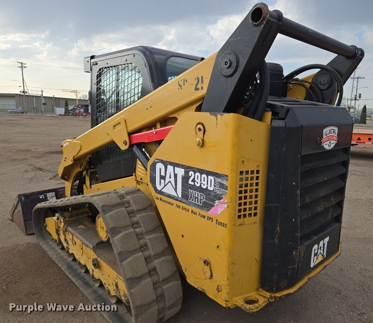 image for item EN8857 2017 Caterpillar 299D2 XHP tracked skid steer loader