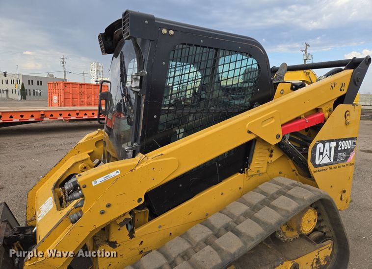 image for item EN8857 2017 Caterpillar 299D2 XHP tracked skid steer loader