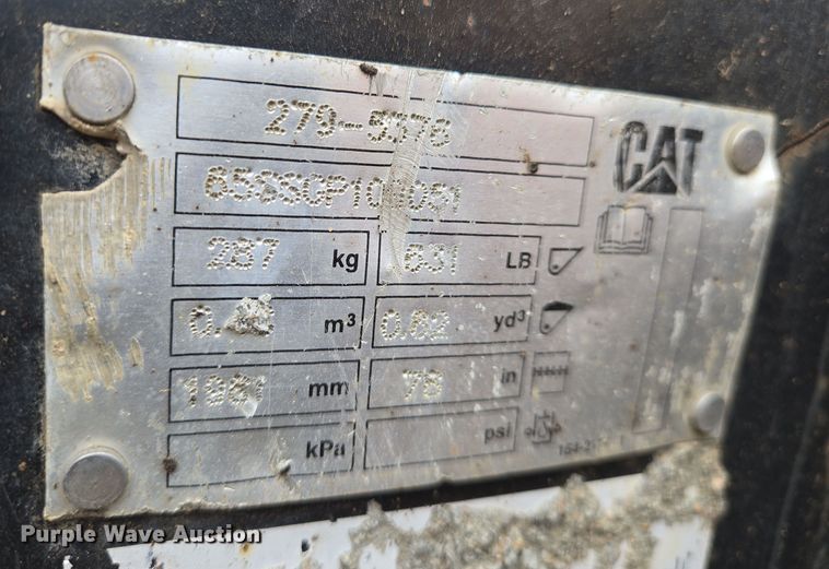 image for item EN8857 2017 Caterpillar 299D2 XHP tracked skid steer loader