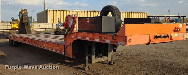 image for item EN8858 2009 Trail King TK70SA-532 equipment trailer