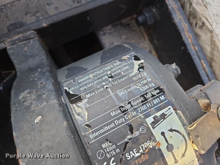 image for item EN8858 2009 Trail King TK70SA-532 equipment trailer