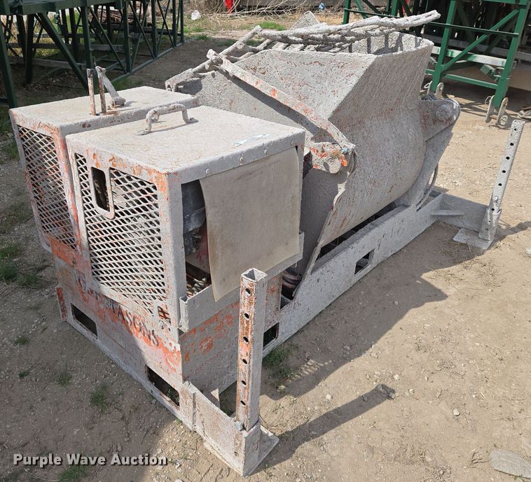 image for item EN8866 Mud Hog MH12 concrete mixer