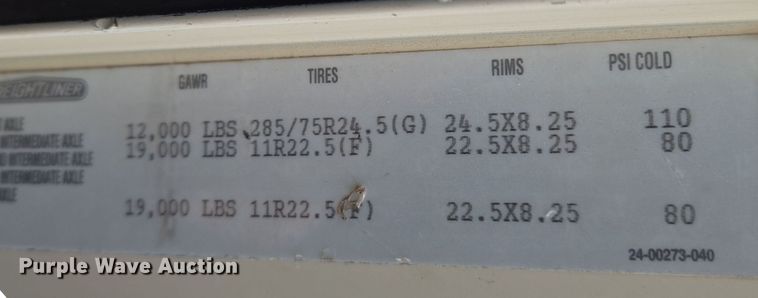 image for item EN8872 1994 Freightliner FLD120 semi truck