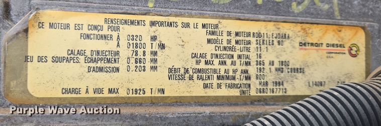 image for item EN8873 1994 White GMC WB water truck