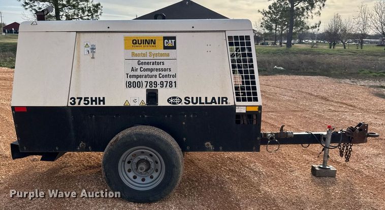 image for item EQ1229 2011 Sullair 375HH JD3 air compressor