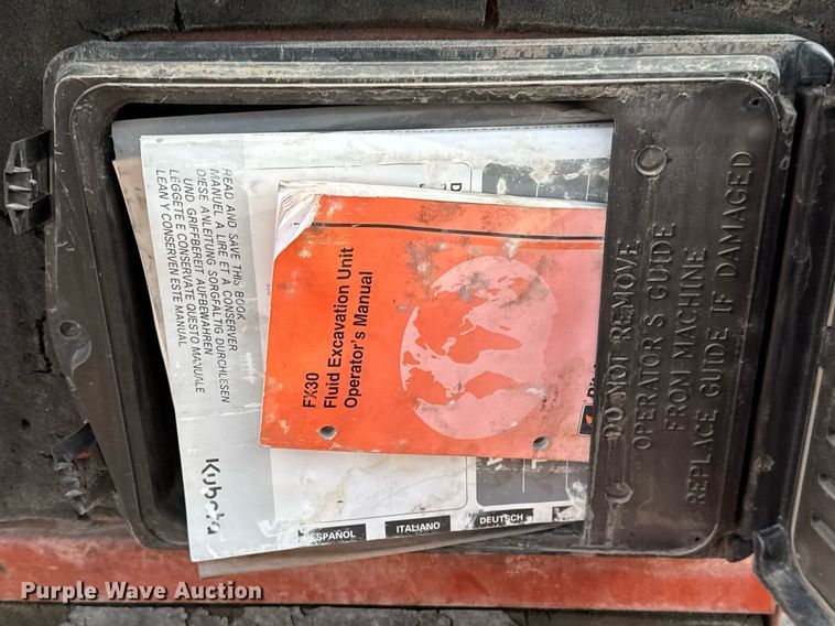 image for item EQ1231 2002 Ditch Witch FX30 vacuum excavator